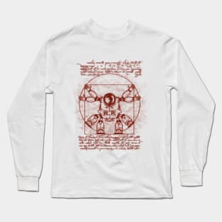 Vitruvian ribbon Long Sleeve T-Shirt